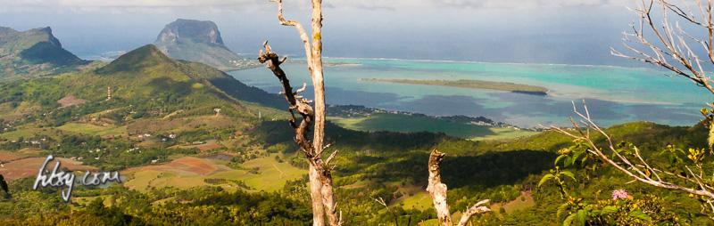 mauritius hiking view